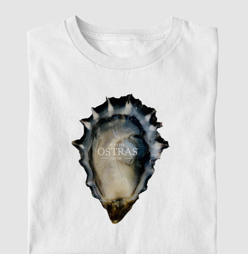 Camiseta Infantil Sem Fim Ostras - por Enfim