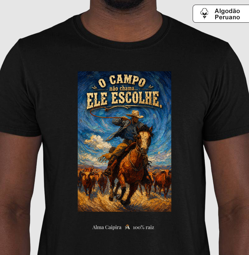 O campo não chama, ele escolhe