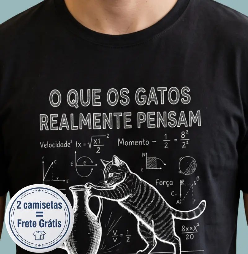 Camiseta Premium Ciências