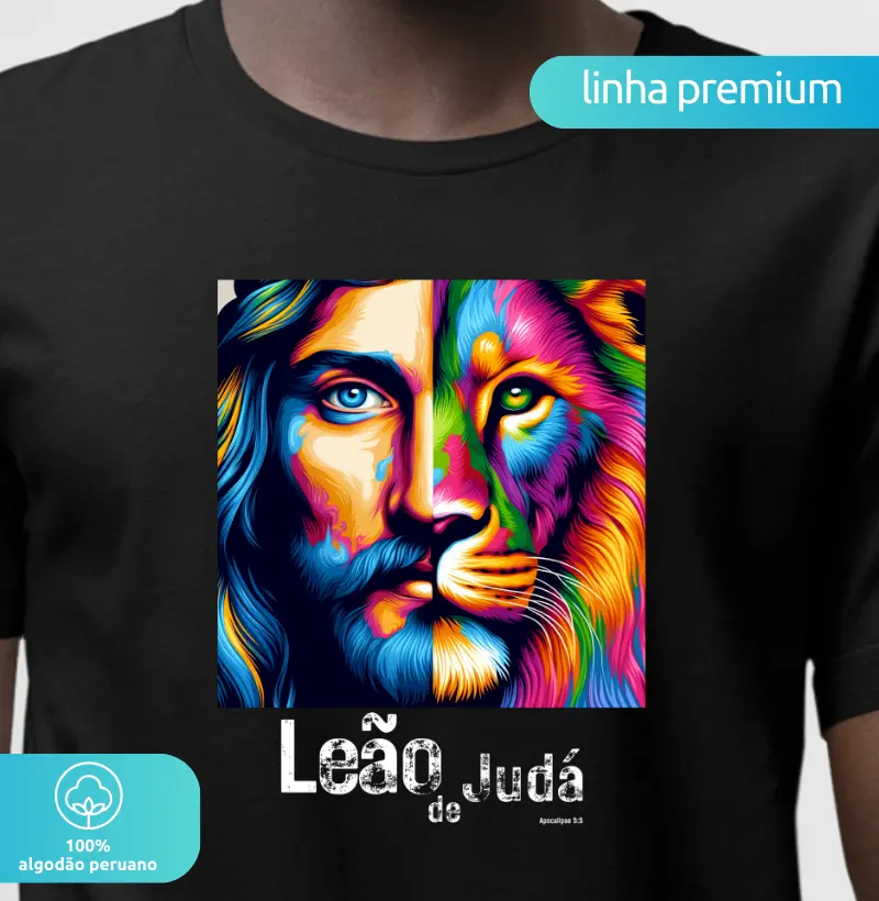 Leão de Judá Colors | Apocalipse 5:5 | Premium