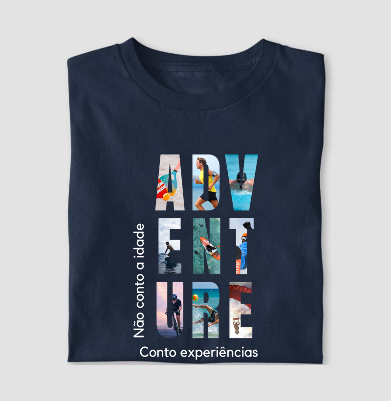 Não conto a idade, conto experiências