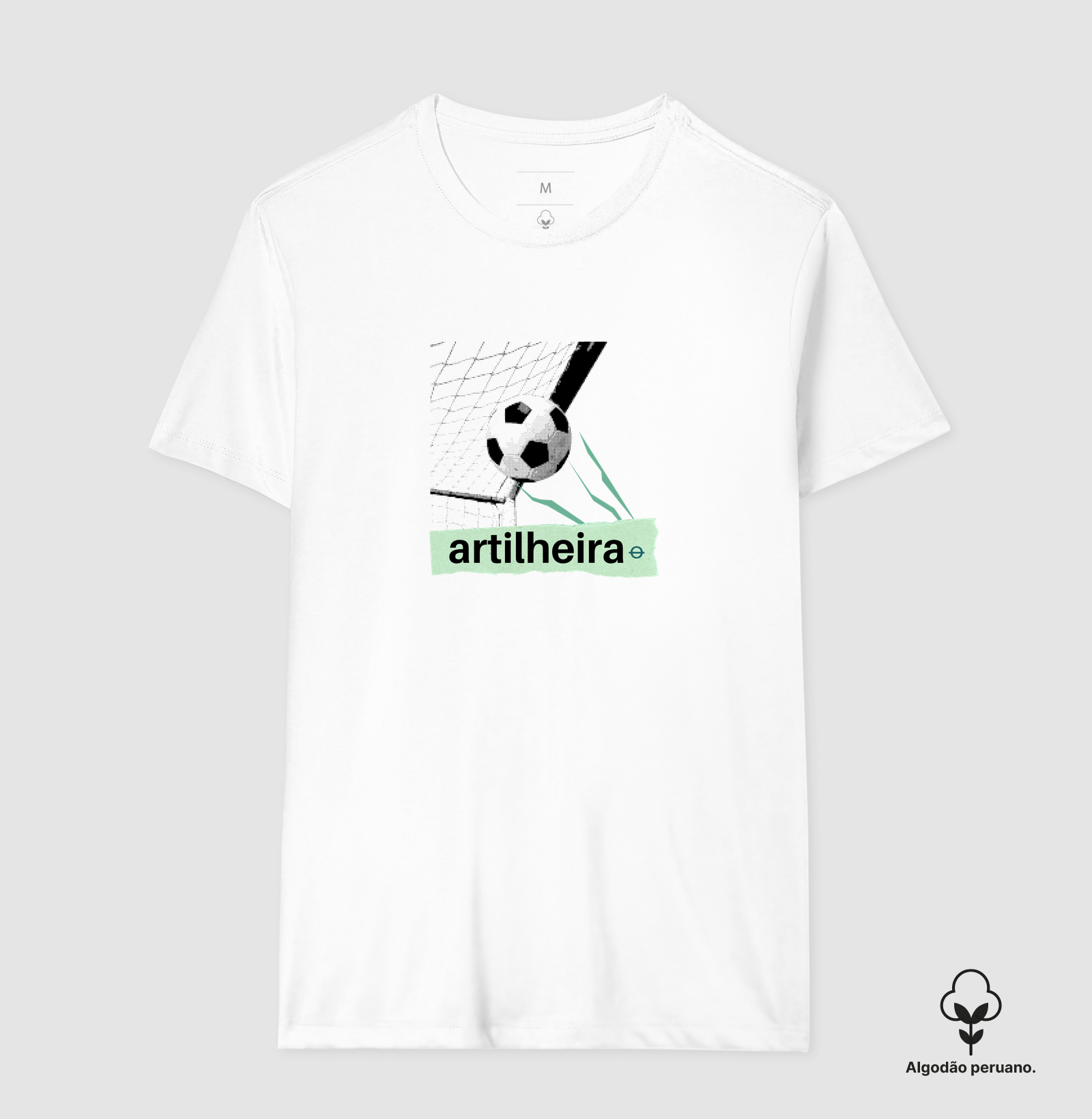 feminina de futebol estampa "artilheira" joga bonita
