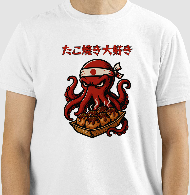Camiseta Amo Takoyaki