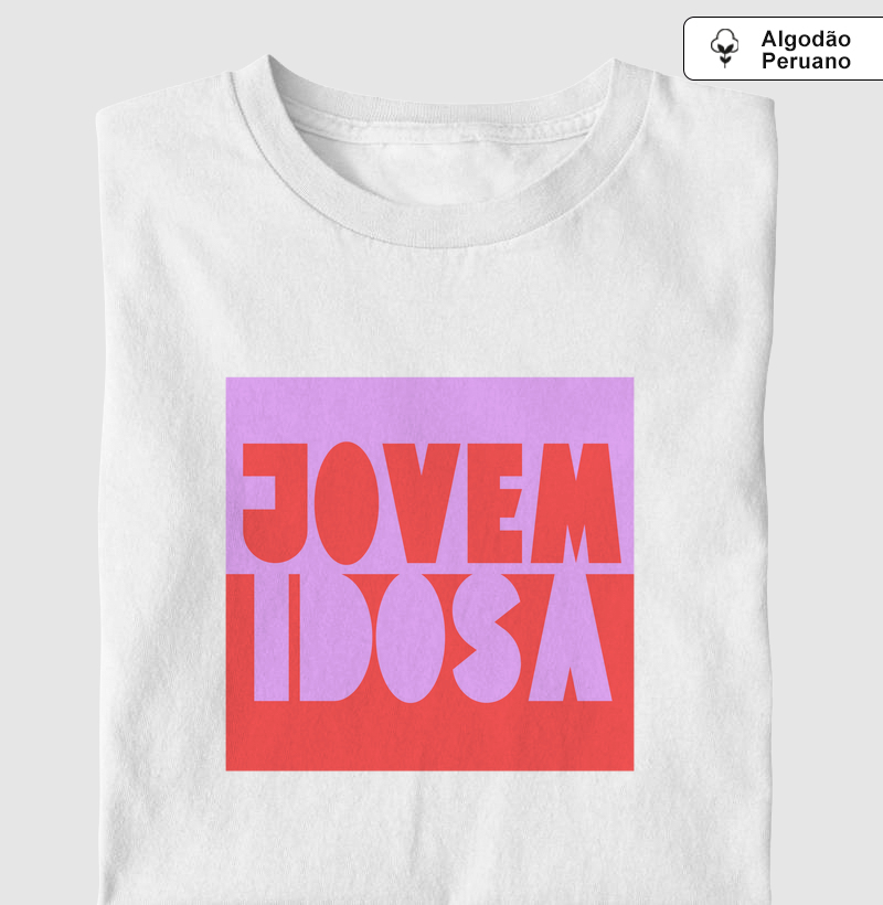 Camiseta Jovem Idosa Pima