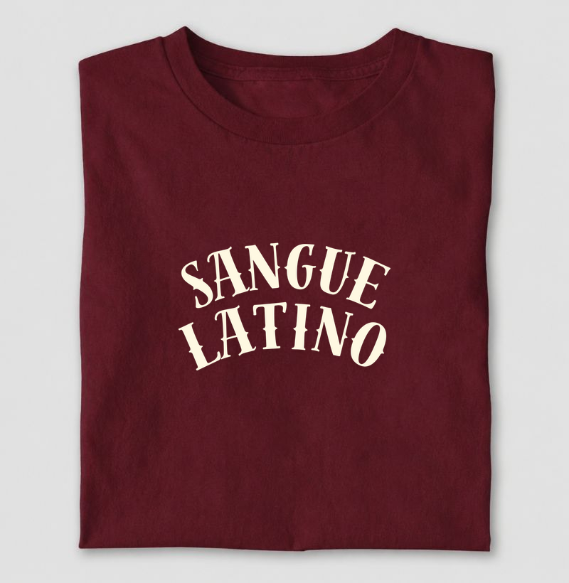sangue latino letreiro
