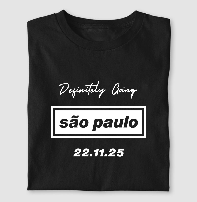 Definitely Going - são paulo 22.11.25