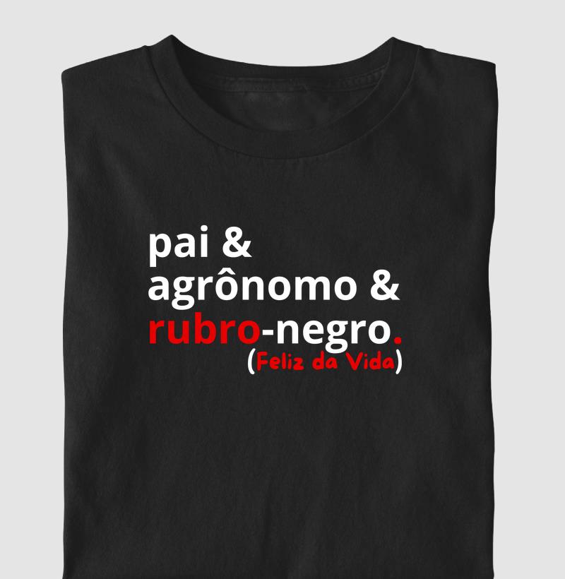 Pai & Rubro-negro (feliz da vida)
