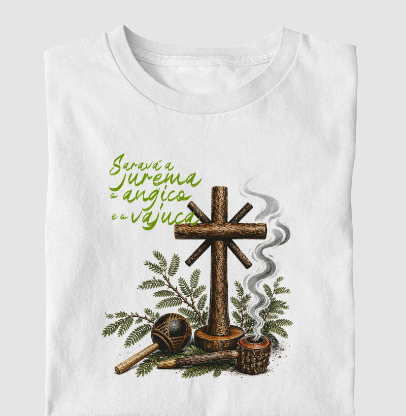 Saravá a Jurema, o Angico e o Vajucá