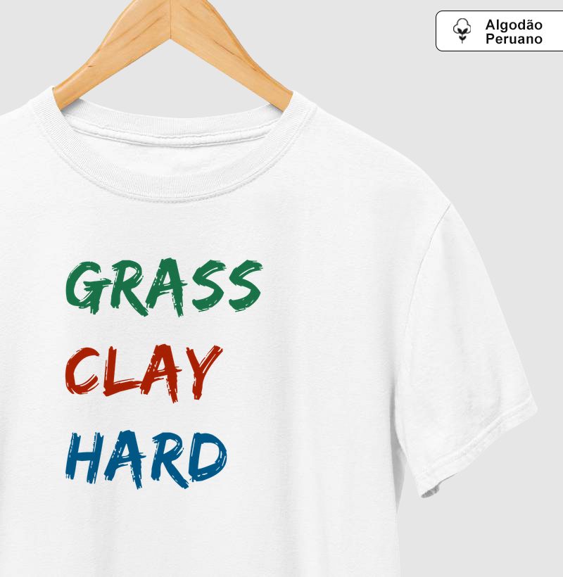 GRASS - CLAY - HARD - Algodão Premium