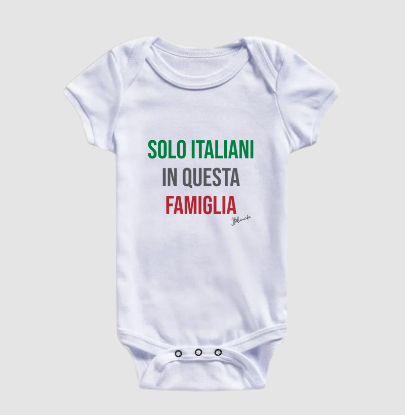 SÓ ITALIANOS NESTA FAMÍLIA