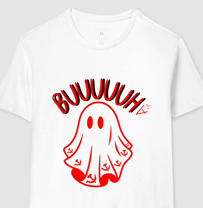 Camiseta fantasma do comunismo