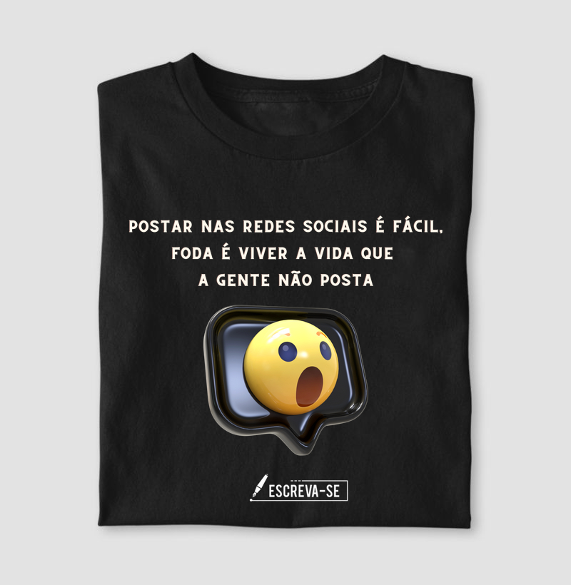 Postar na Rede Social é facil, foda é viver a vida que a gente não posta. Pagamentoematé6xsemjuros.