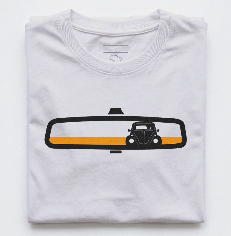 Fusca no Retrovisor