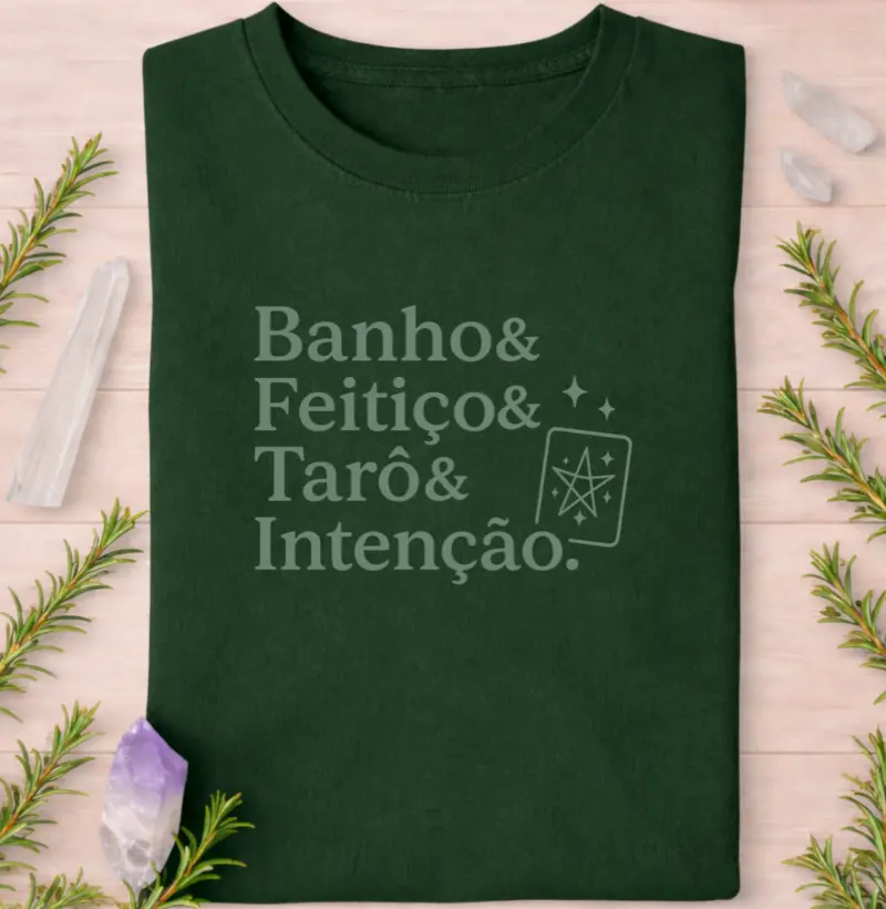 Banho & Feitiço & Tarô & Intenção.