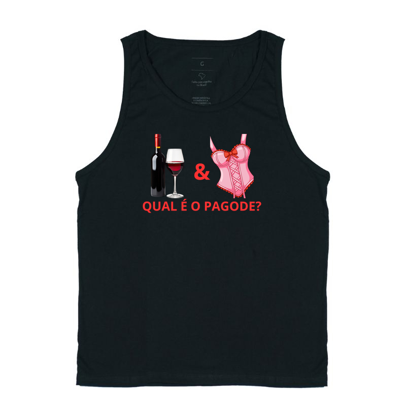 camiseta qual é o pagode?