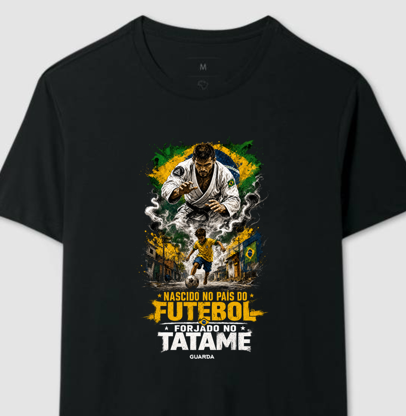 Nascido no país do futebol, forjado no tatame