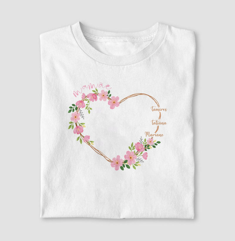 Coração de mãe ➡️Faça sua personalização antes da compra pelo WHATSAPP ⬅️