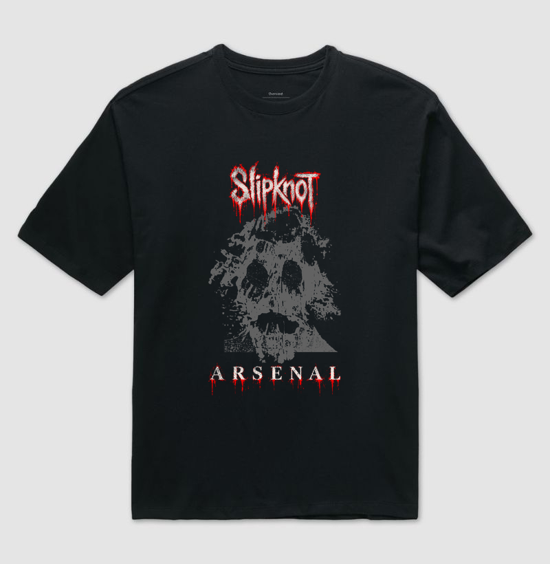Oversized Unissex - Slipknot Arsenal Music