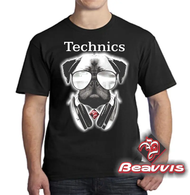Camisa Pug DJ