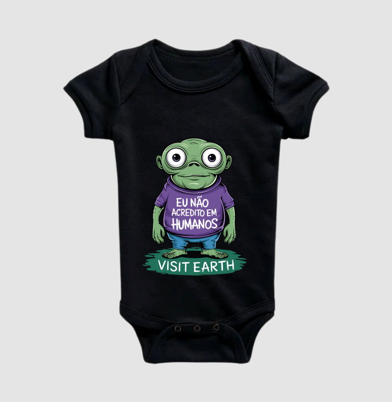 Extraterrestre eu não acredito em humanos