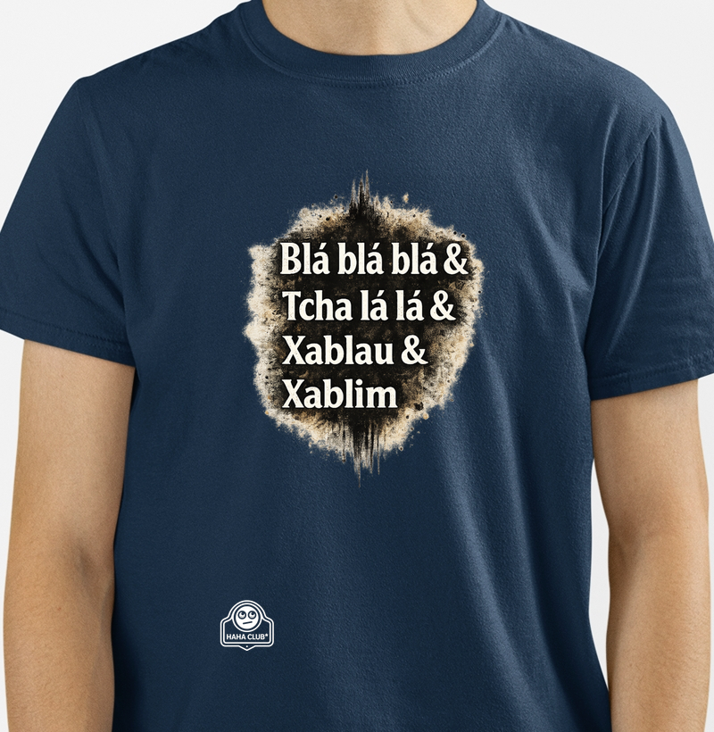 Camiseta Blá Blá Blá