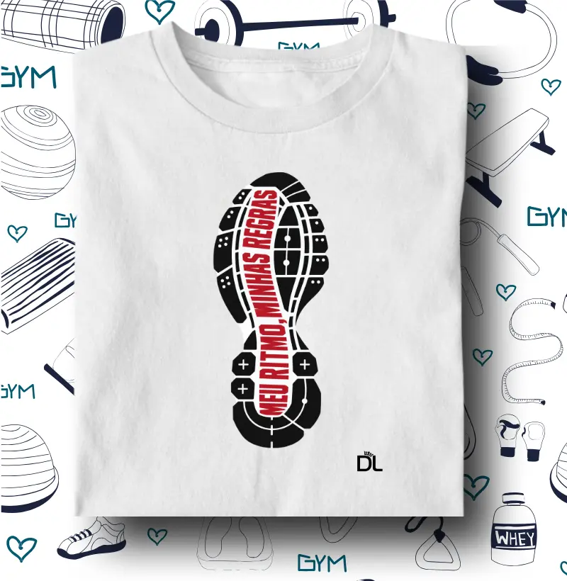 Meu Ritmo - Camiseta Algodão Peruano