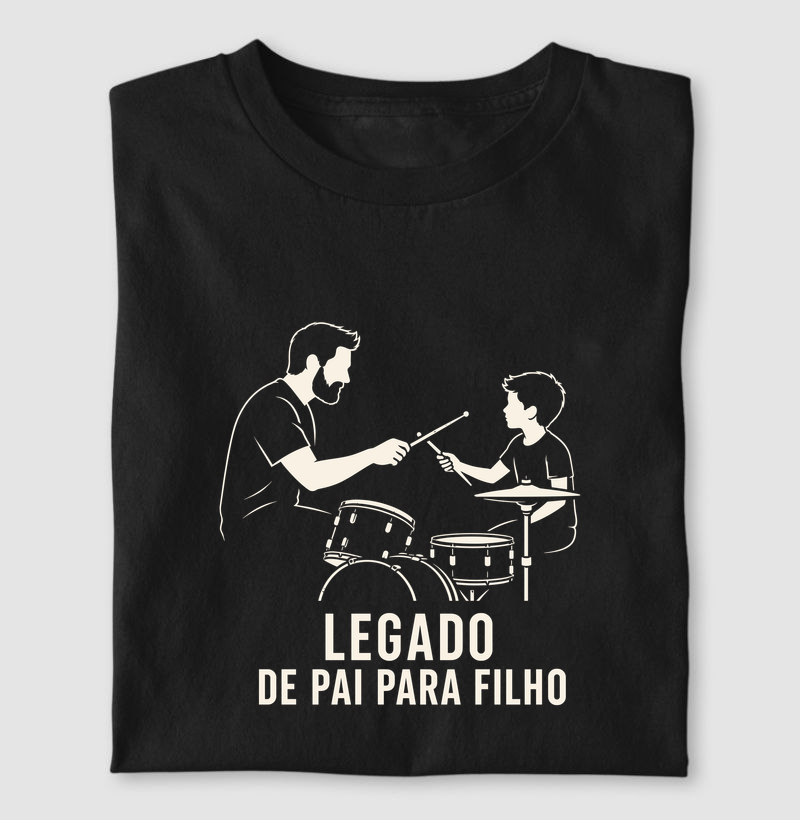 LEGADO DE PAI PARA FILHO BATERISTA