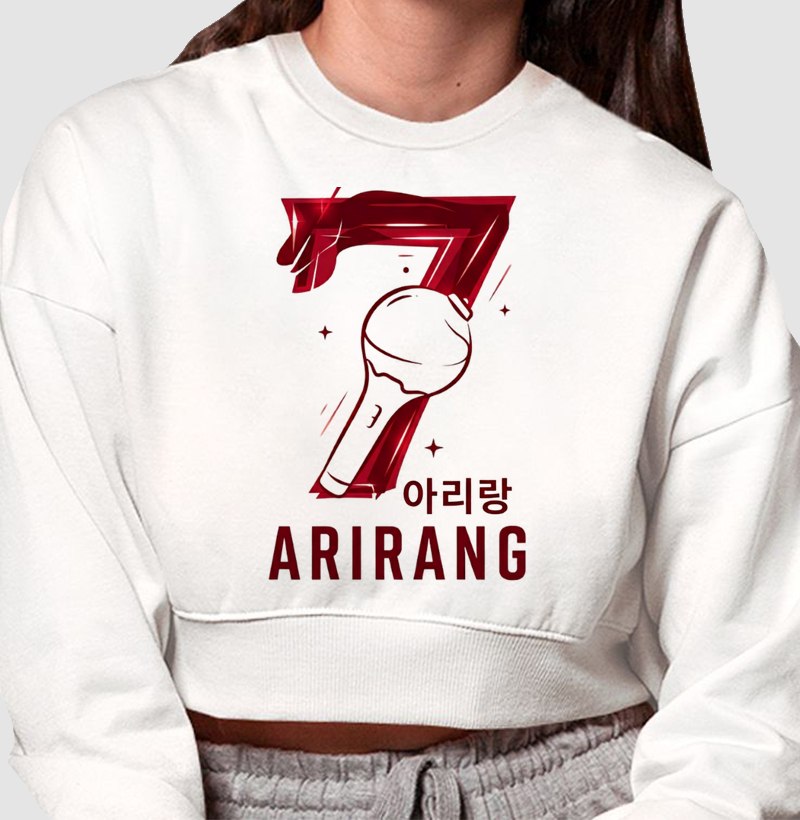 The 7 Cropped Moletom - BTS