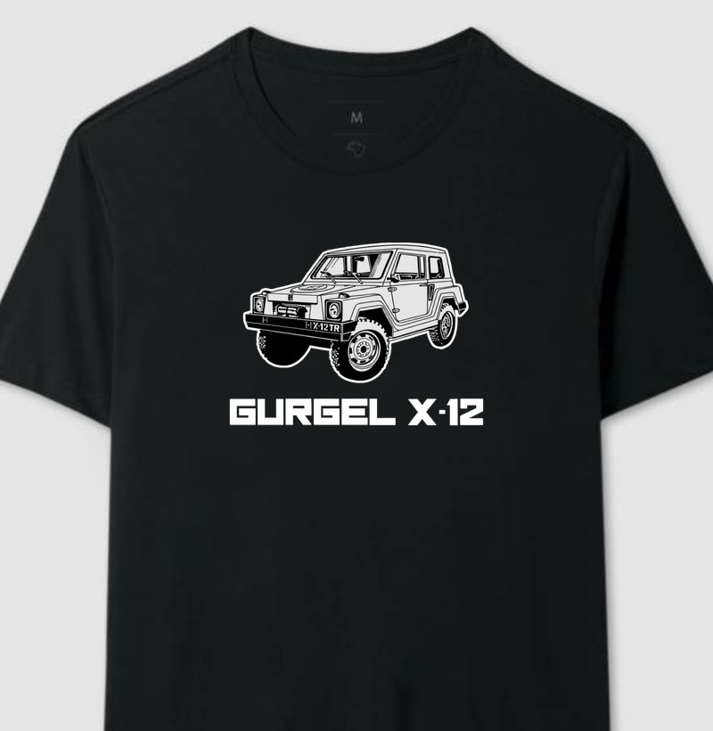 Camiseta Gurgel X-12 III | Escura | AMMAR