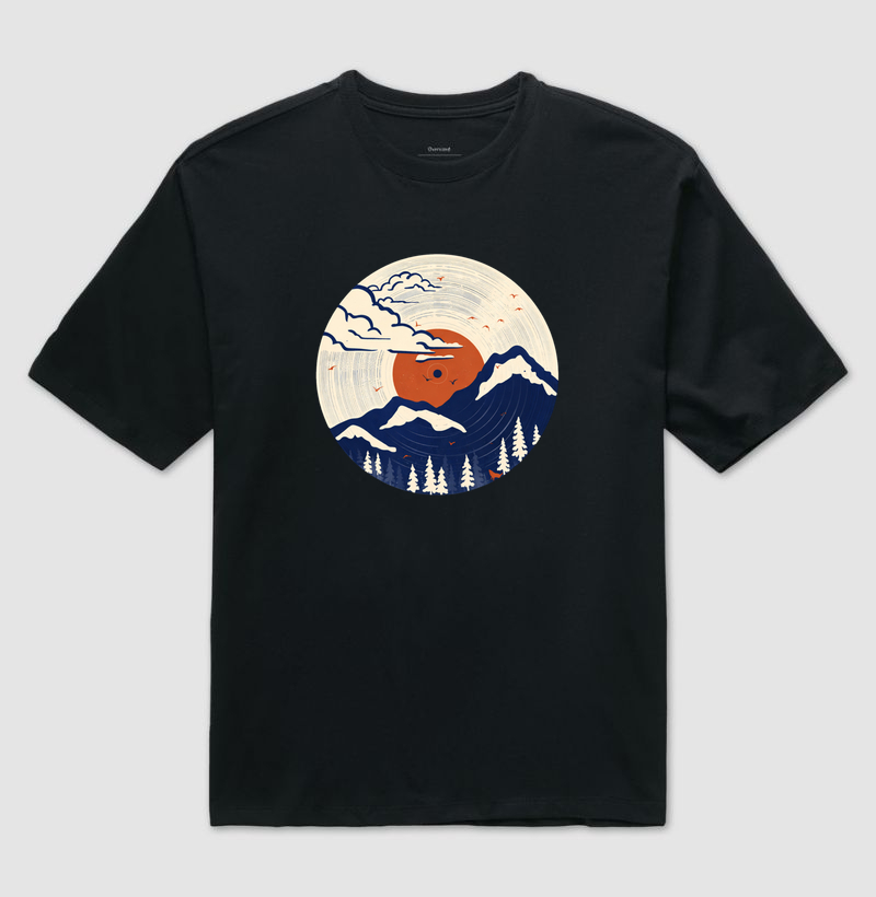 Camiseta DJ Beautiful Disco Mountains