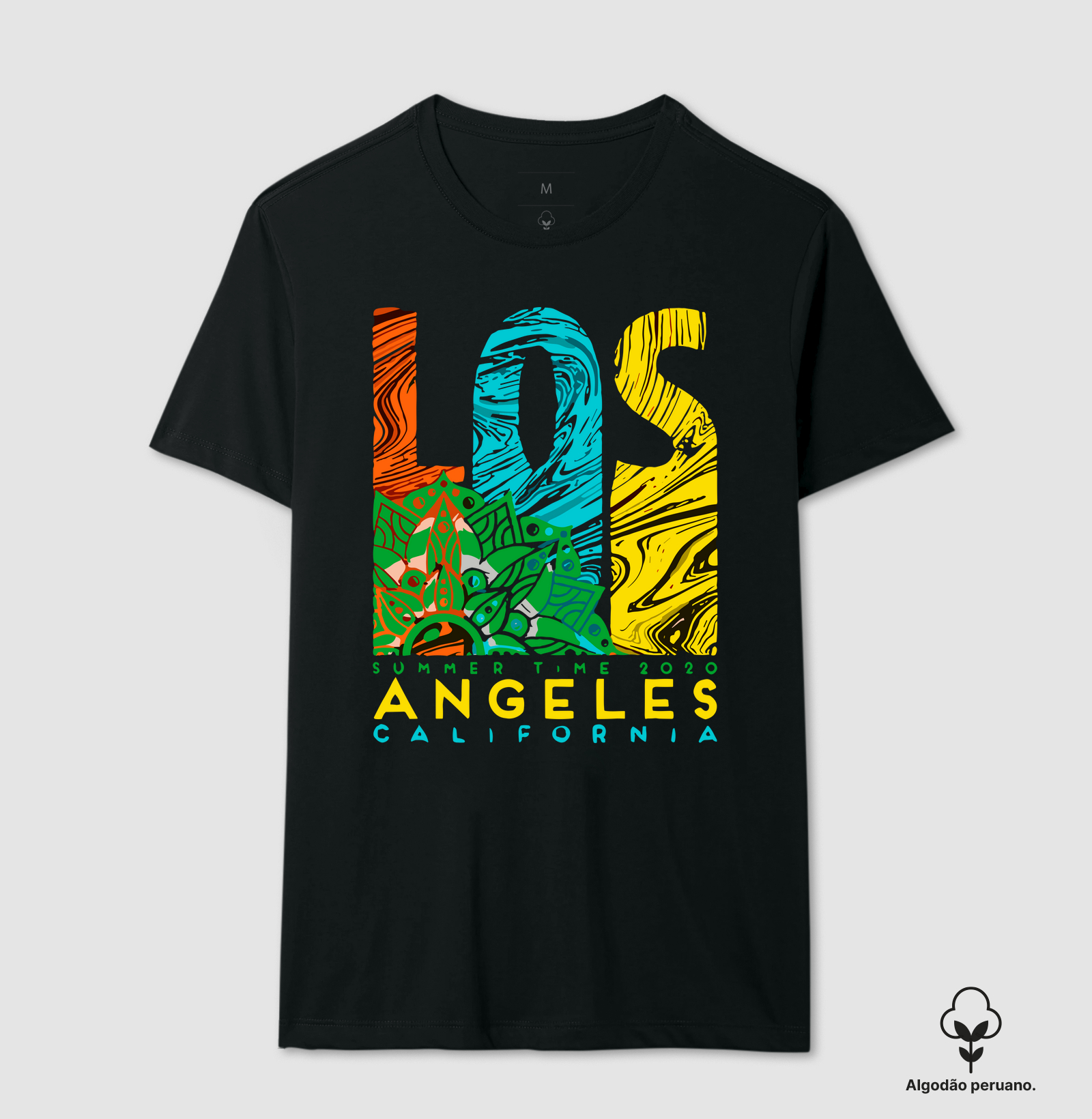 Camiseta Algodão Peruano