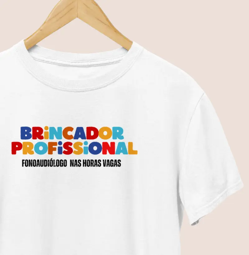Camiseta | Brincador e Fonoaudiólogo