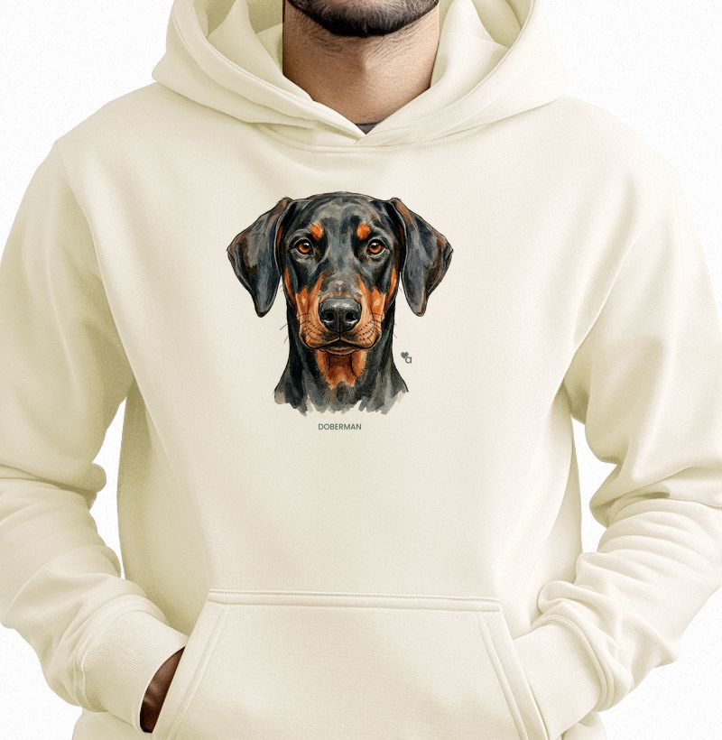 Cães - Doberman - Moletom Hoodie