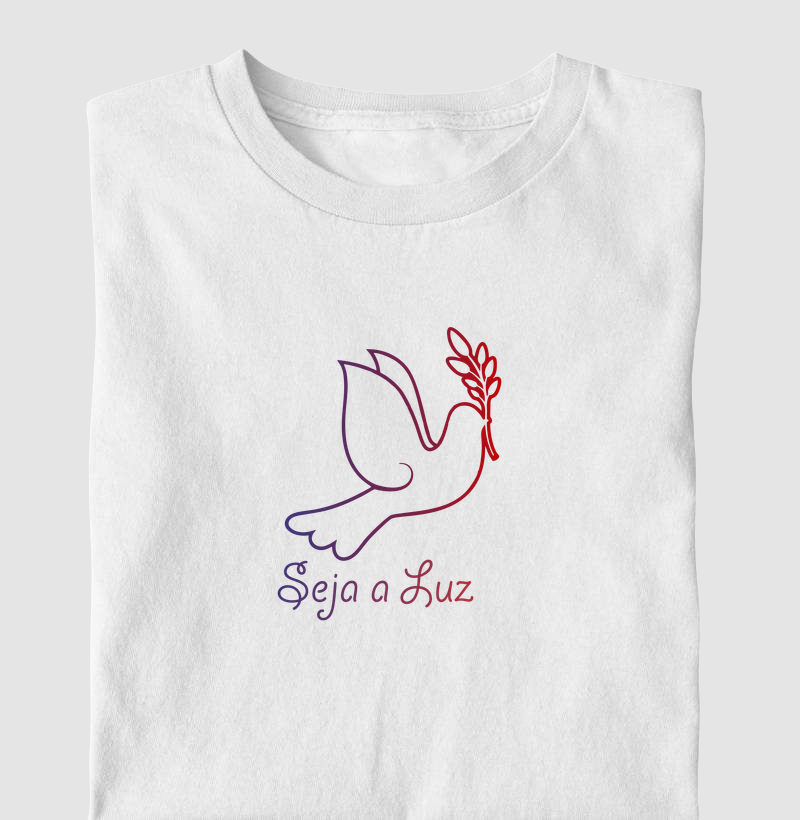Camiseta Seja luz
