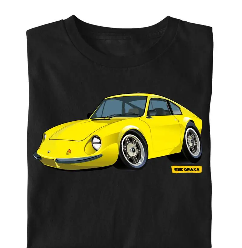 Puma GTE Amarelo Cartoon Lateral