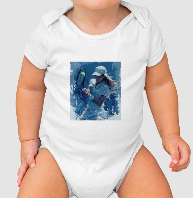 Tênis em Tons de Azul