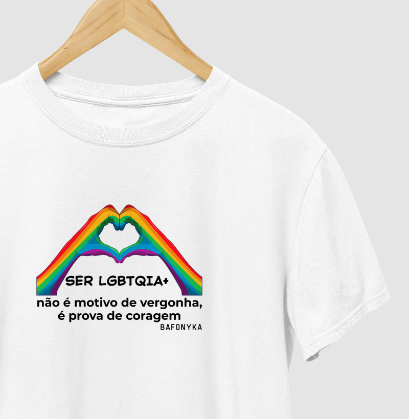 🌈 Ser LGBTQIA+ não é motivo de vergonha, é prova de coragem.