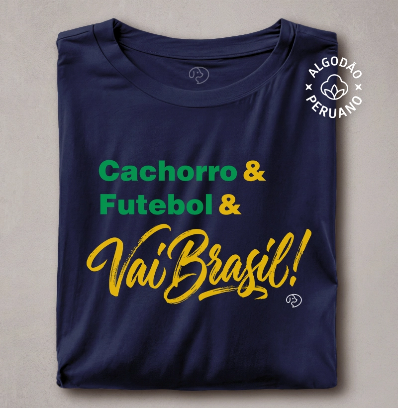 Cachorro & Futebol & Vai Brasil!