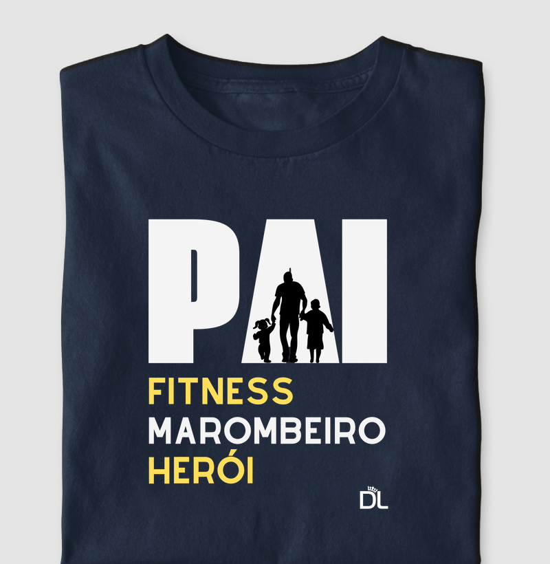 Pai Fitness Marombeiro Herói