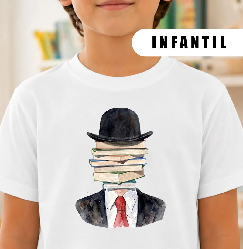 Muitos livros na cabeça