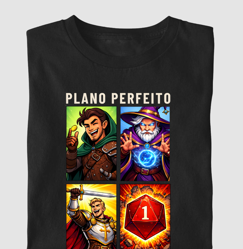 Plano Perfeito. Falha Crítica.