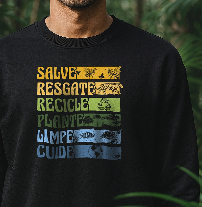  salve resgate recicle plante limpe cuide