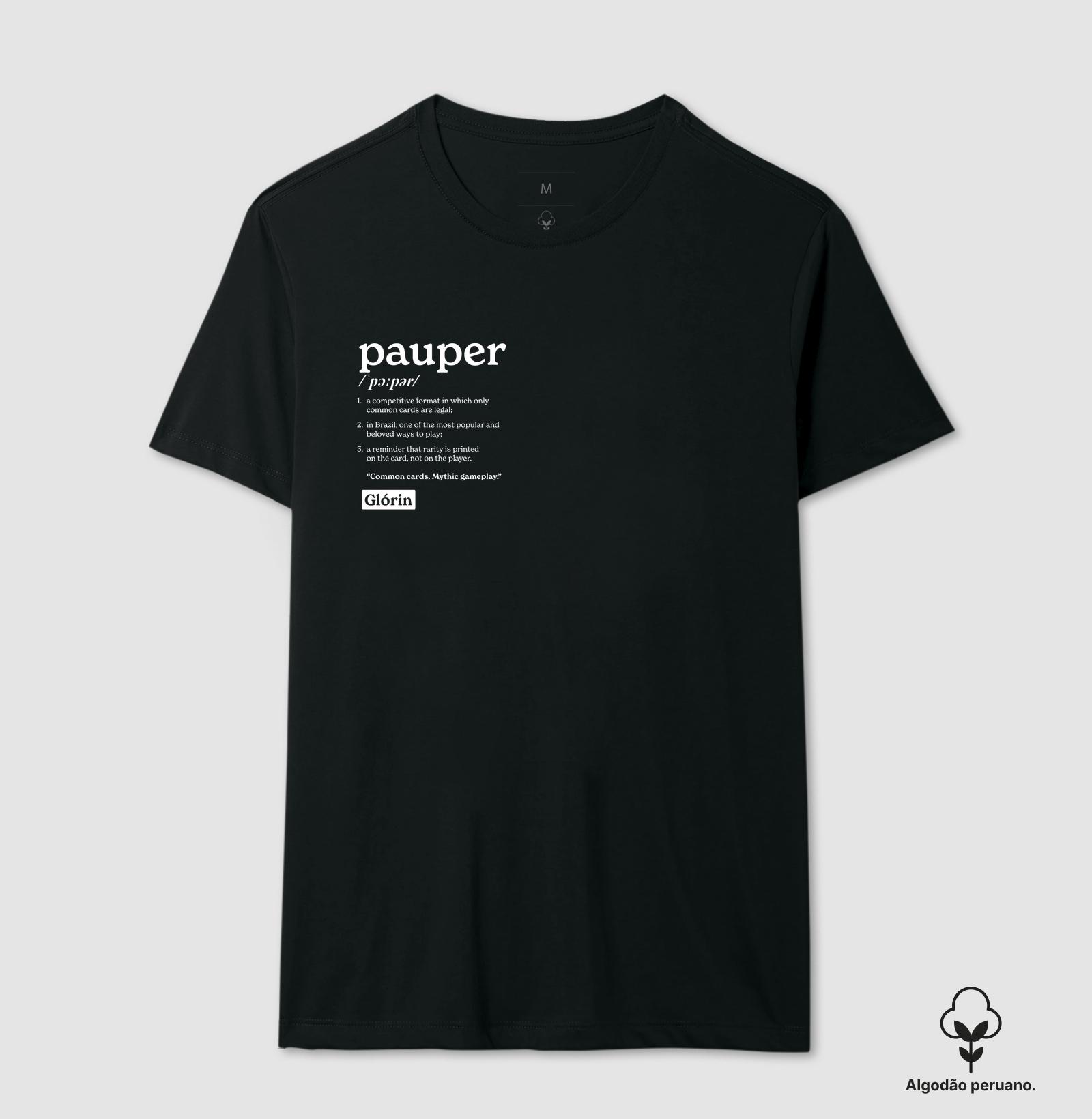 Pauper - Dictionary - Camiseta Algodão Peruano