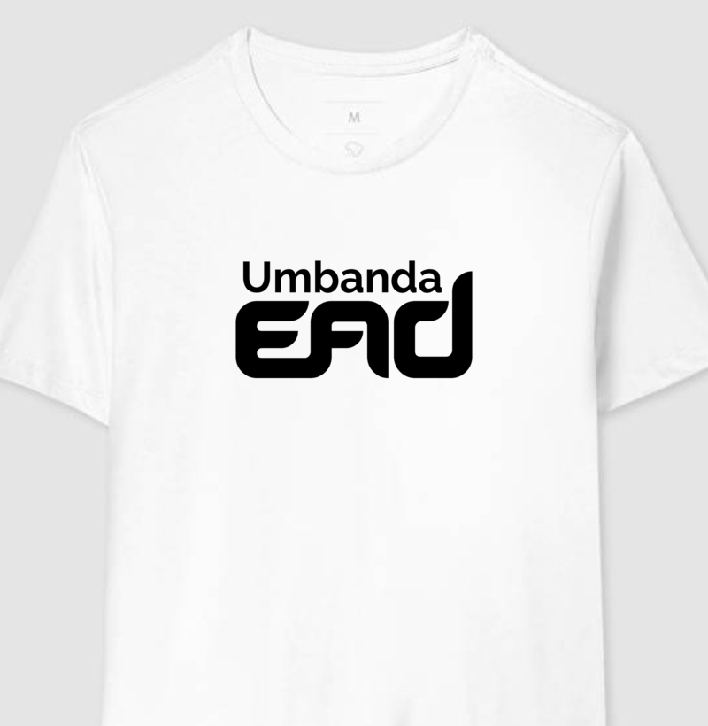 Logo Preta Umbanda EAD - Cropped - Camiseta