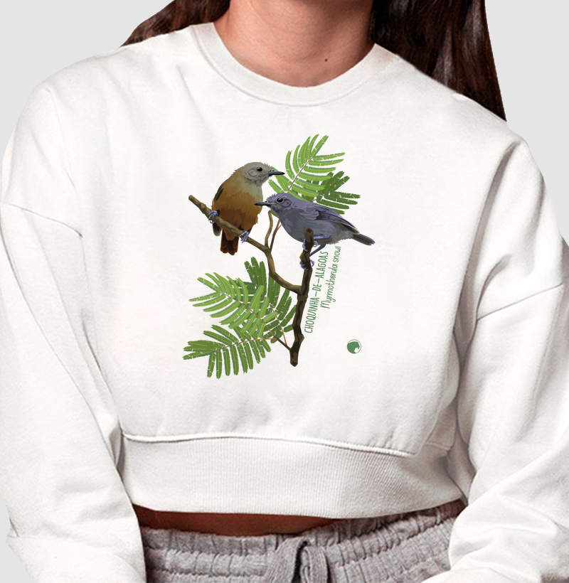 Moletom Cropped Choquinha-de-alagoas 