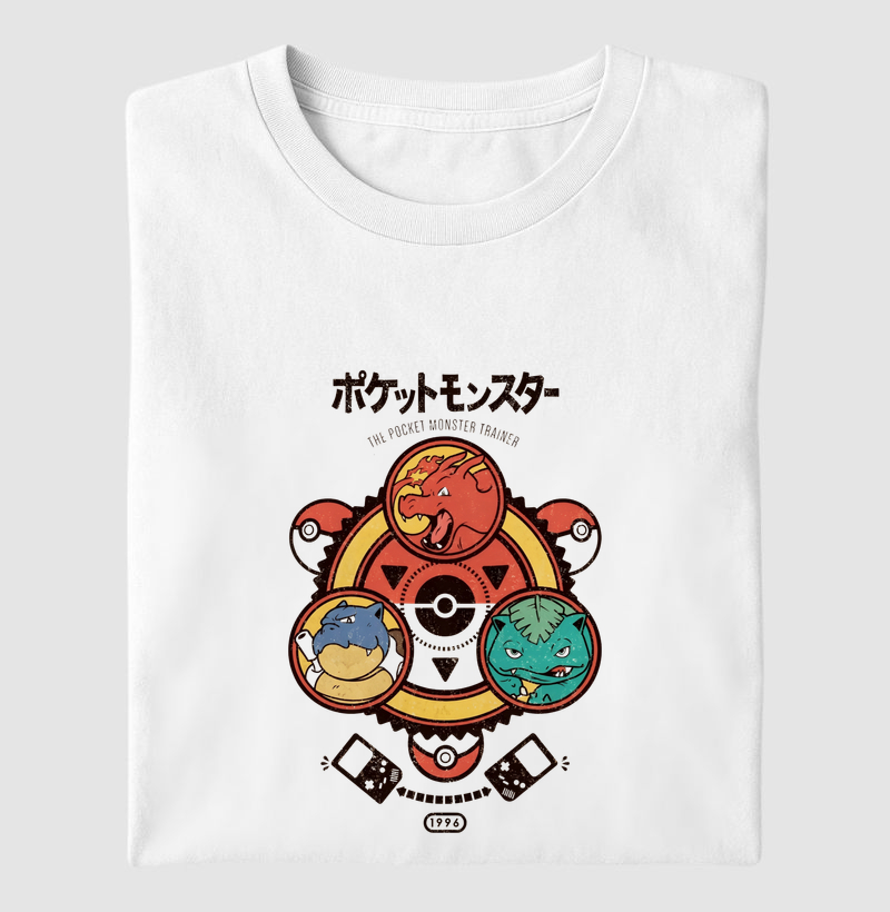 Pocket Monster Trainer - Red/Green/Blue