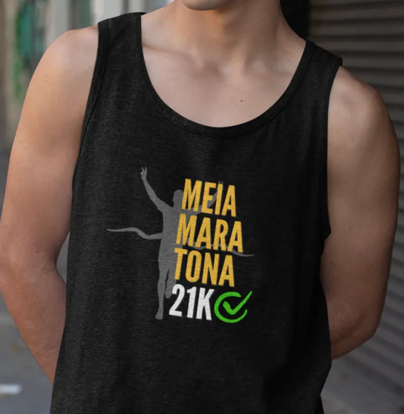 Meia Maratona 21K concluída - Masculina