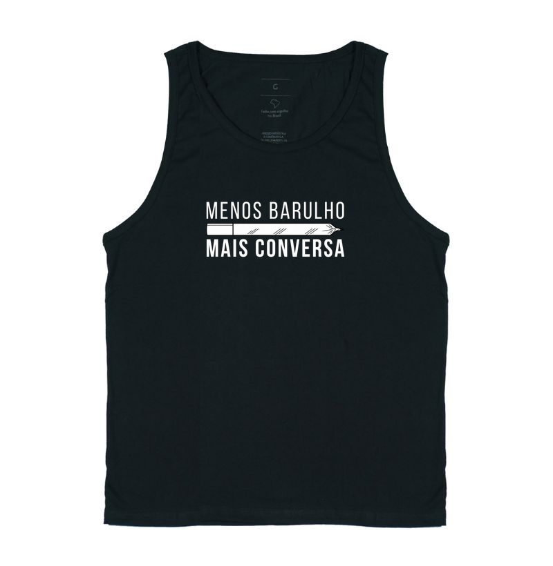 Menos barulho, mais conversa
