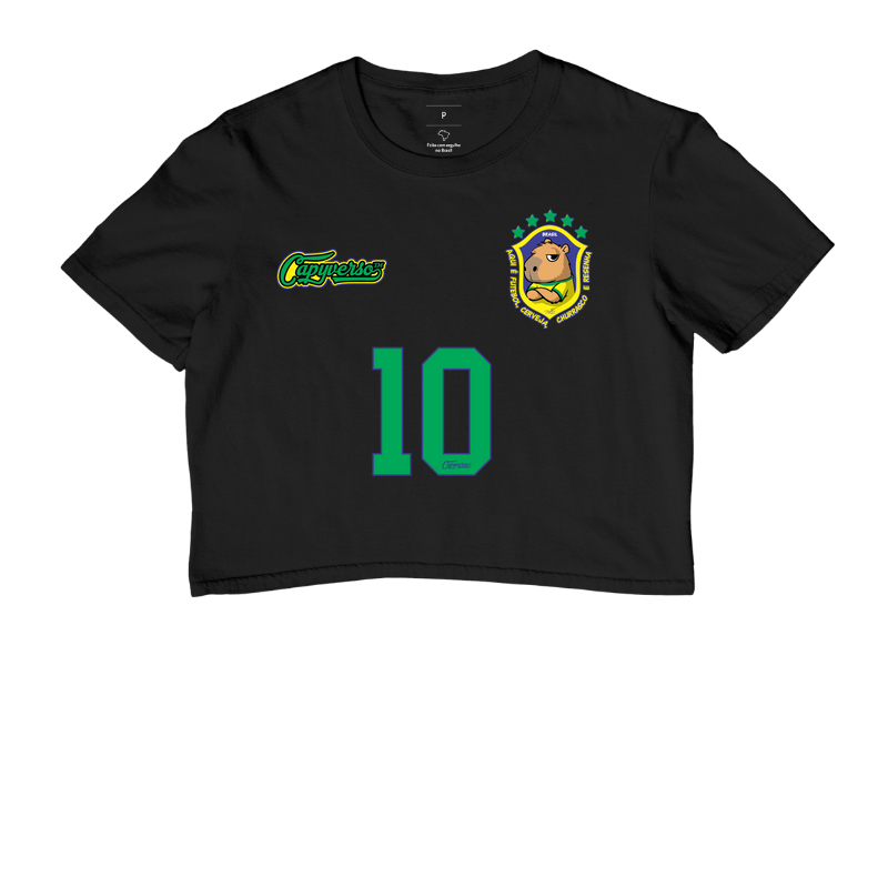 Camiseta Capyverso aqui é Brasil