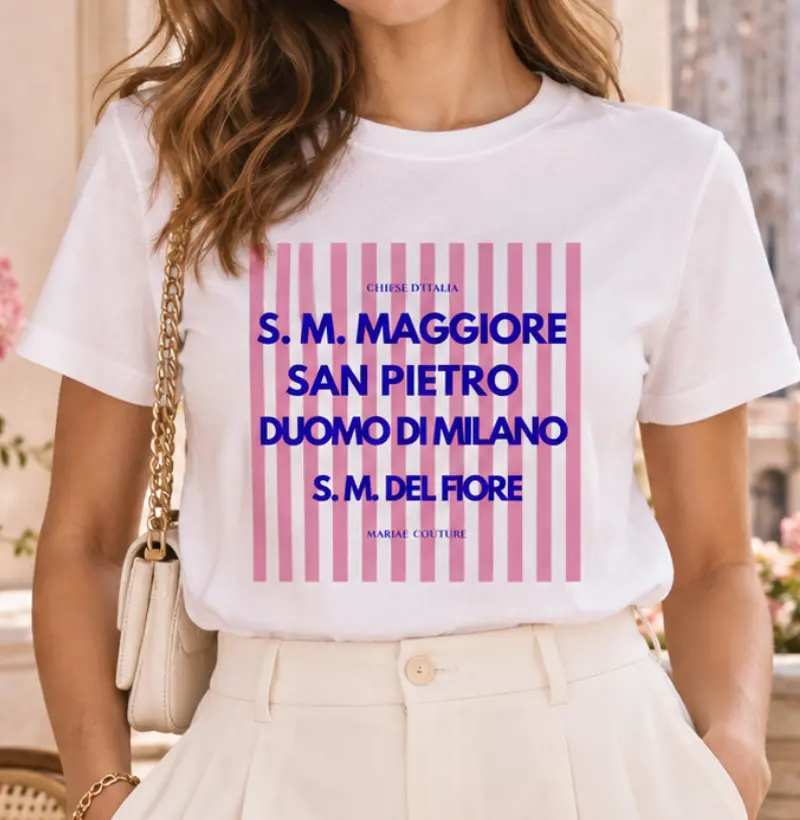 Igrejas da Itália pink
